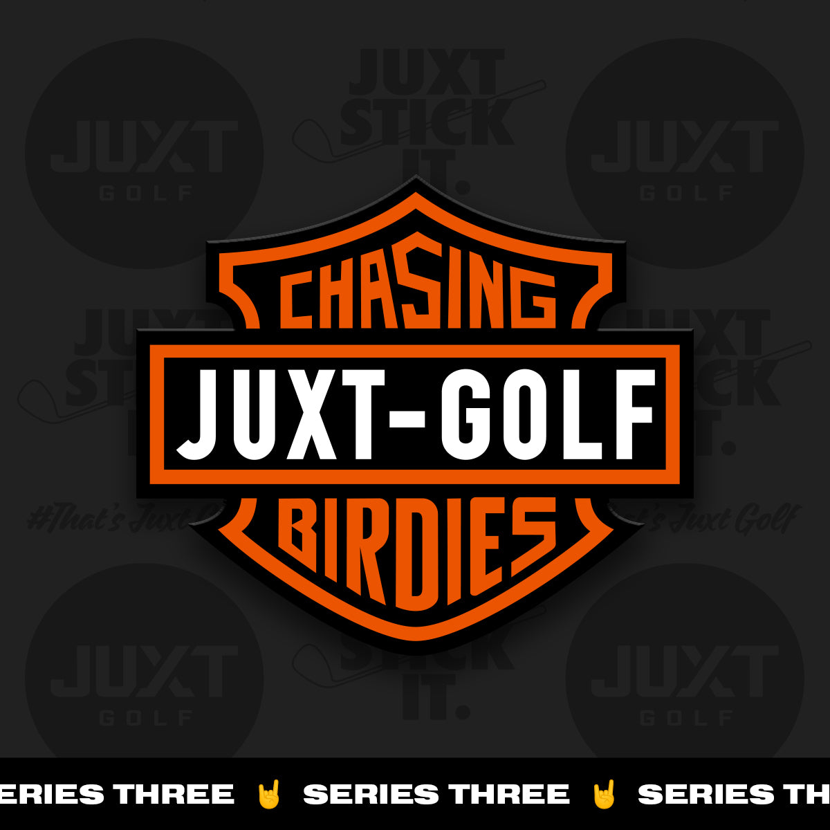 CHASING BIRDIES 3D Golf Morale Patch