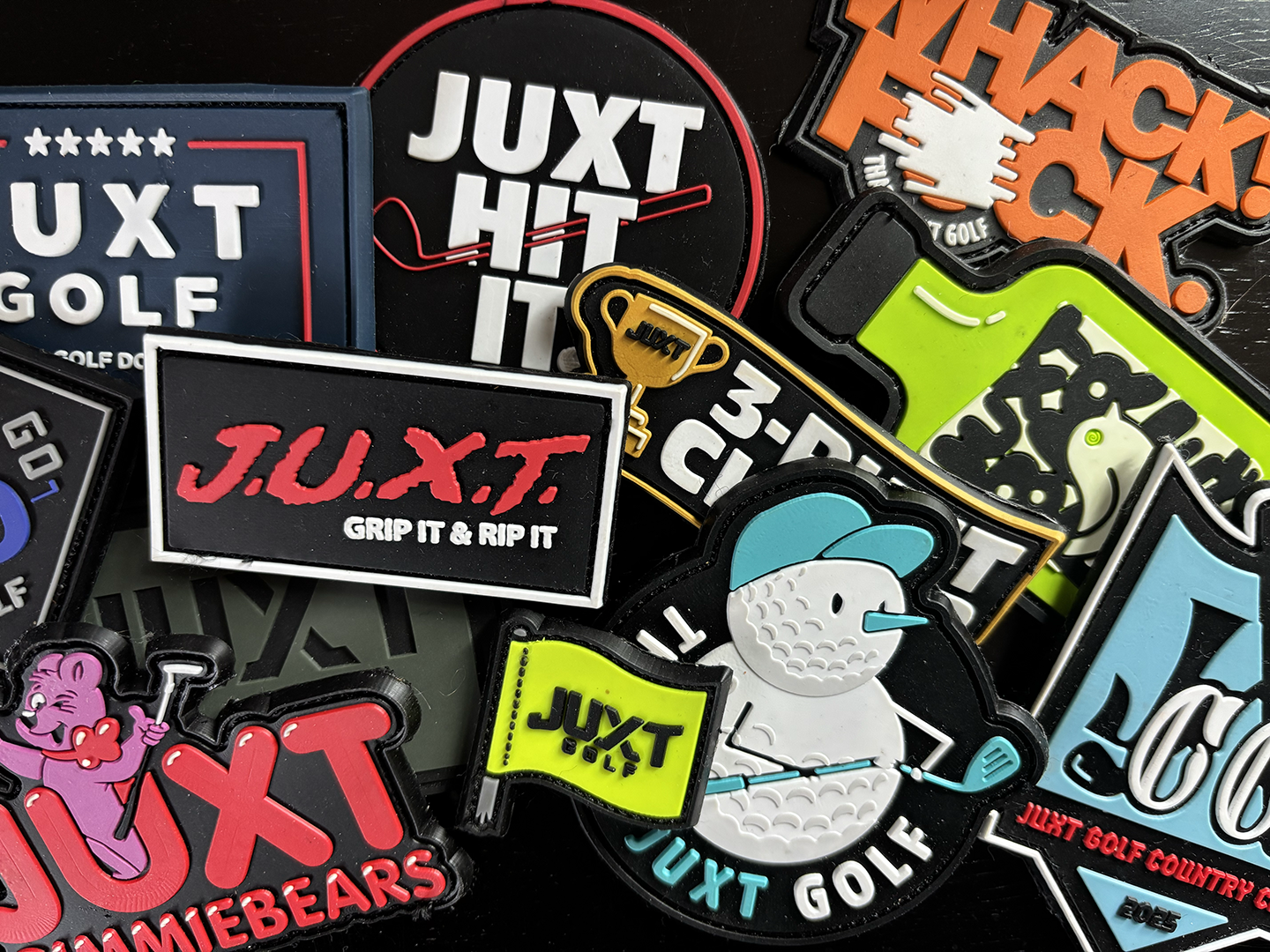 JUXT Golf Morale Patches