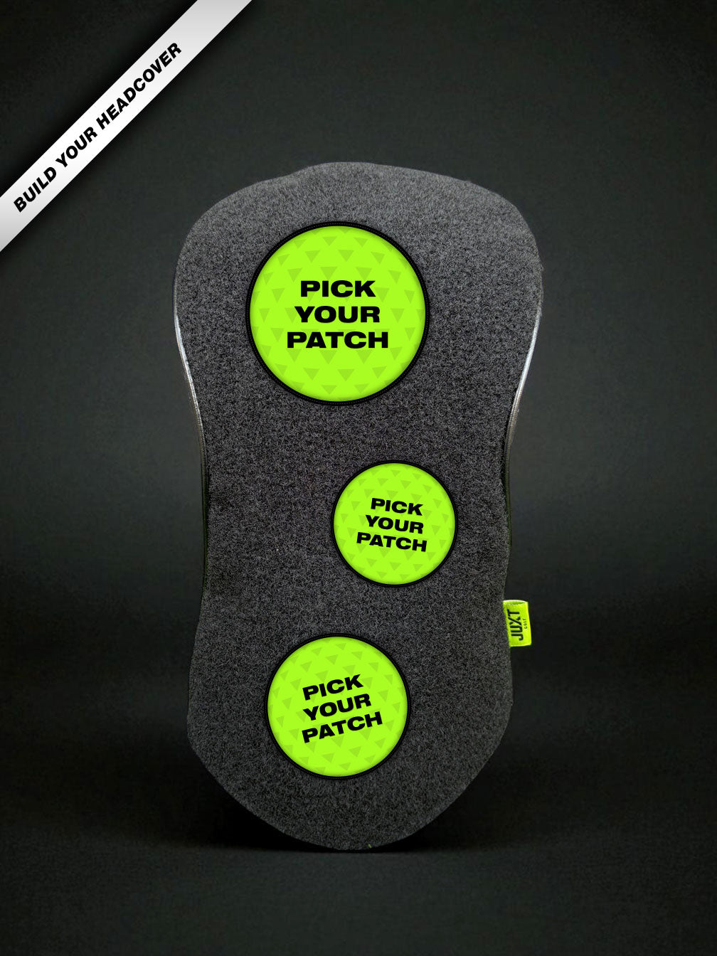 JUXT 'Stick It' Driver Headcover:  PICK 3 ANY PATCHES