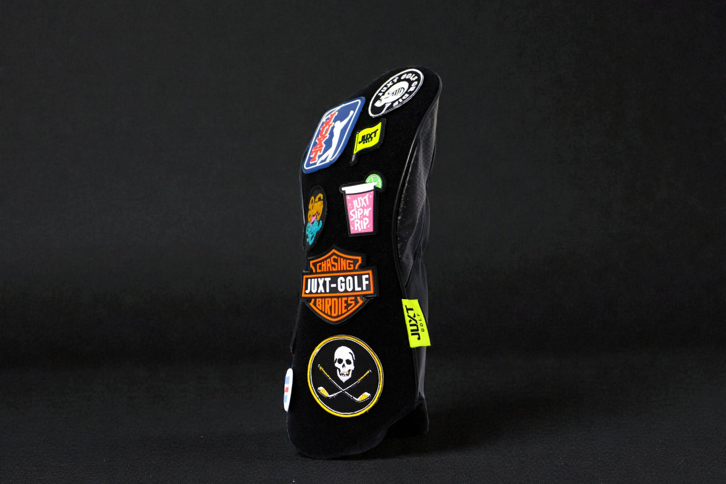 JUXT 'Stick It' Driver Headcover:  PICK ANY 4 PATCHES
