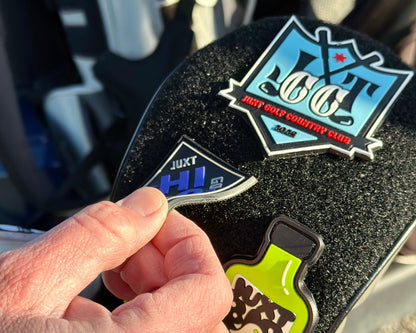 JUXT 'Stick It' Putter Headcover: PICK ANY 4 PATCHES