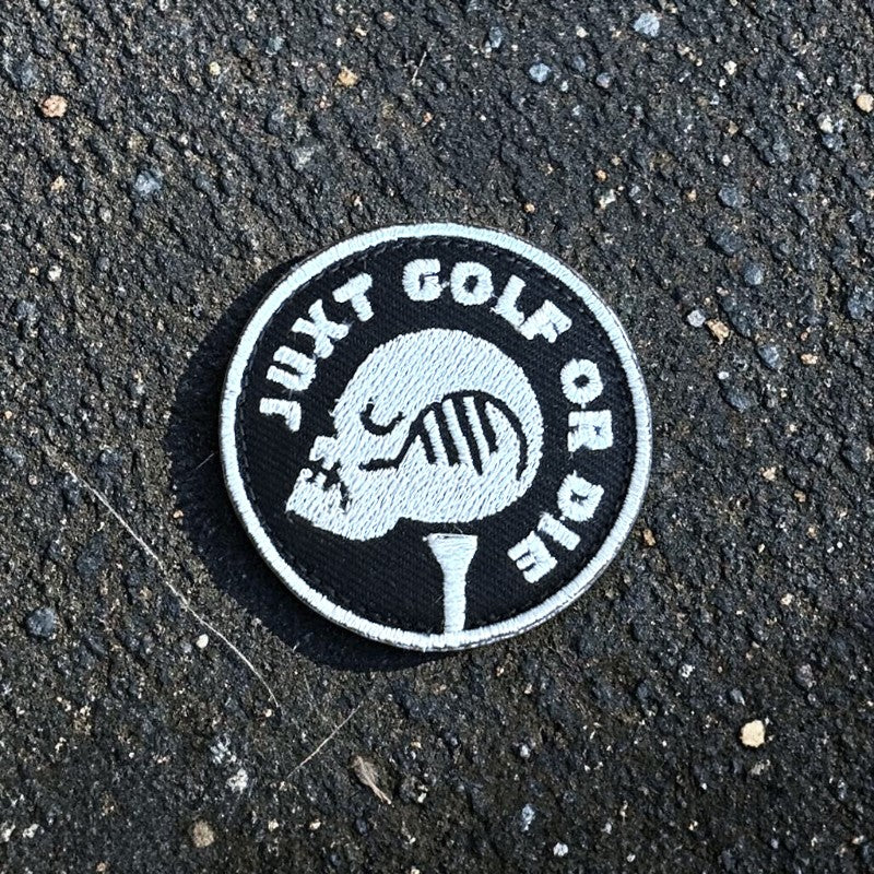 GOLF OR DIE Hat Patch