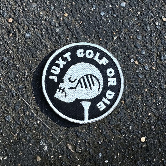 GOLF OR DIE Hat Patch