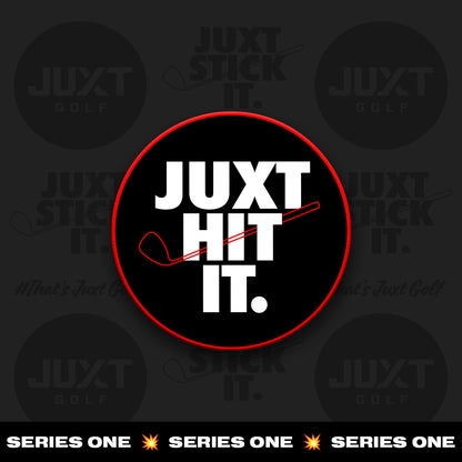 JUXT HIT IT 3D Golf Morale Patch