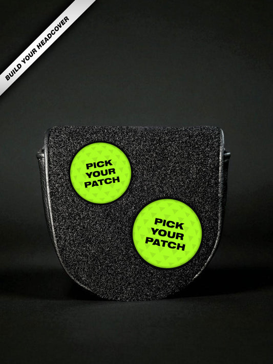 JUXT 'Stick It' Putter Headcover: PICK ANY 2 PATCHES