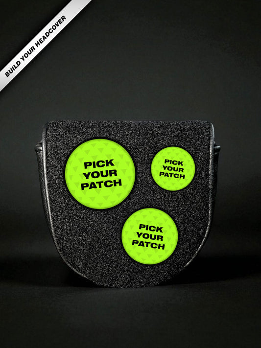 JUXT 'Stick It' Putter Headcover: PICK ANY 3 PATCHES